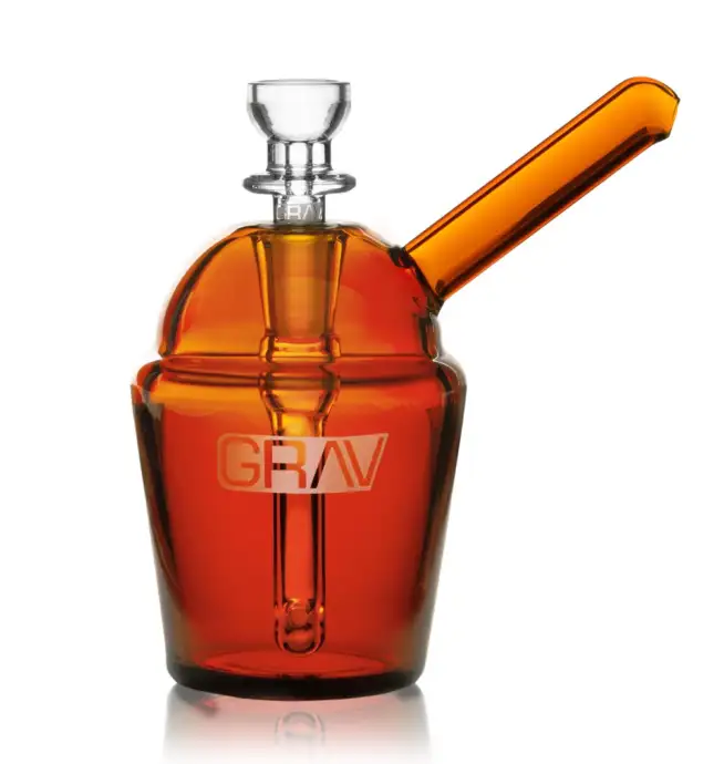 GRAV® Slush Cup Pocket Bubbler - Amber