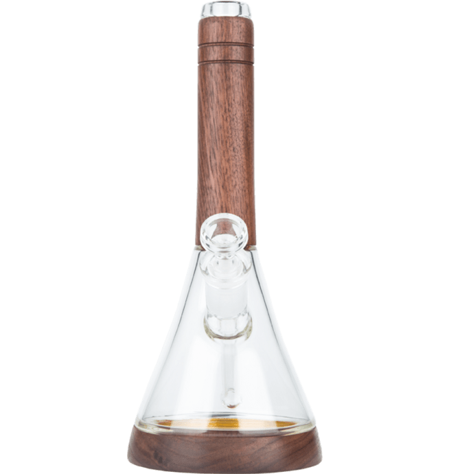 Marley Natural Glass & Walnut Water Pipe - Image 2