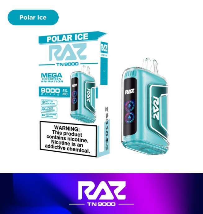 RAZ TN9000 Disposable - Polar Ice