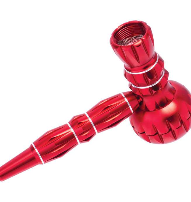 Red Aluminum Pipe w/ Grinder - Image 3