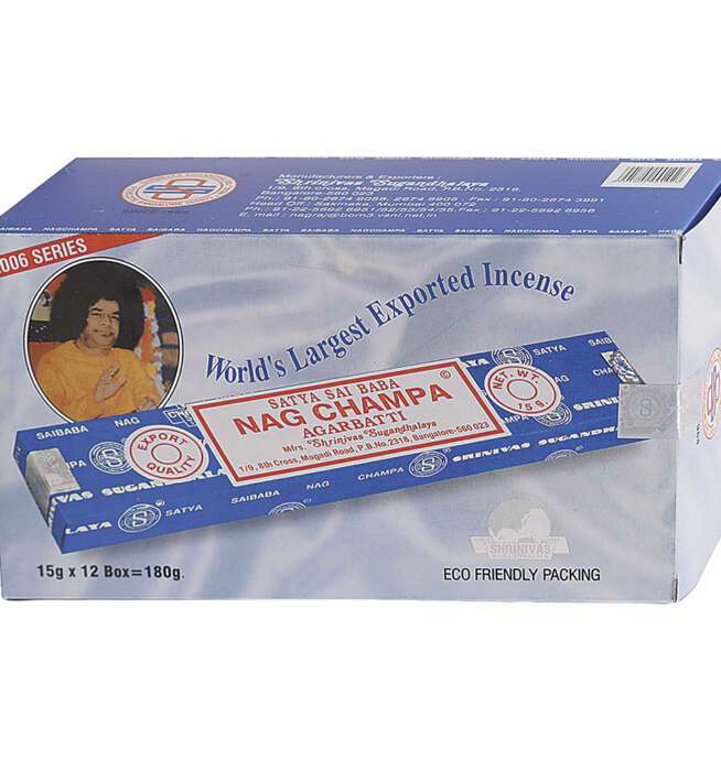 Satya Sai Baba Nag Champa Incense Sticks