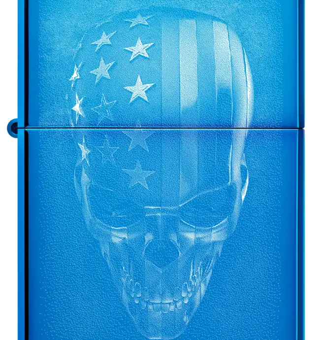 Zippo American Skull Design