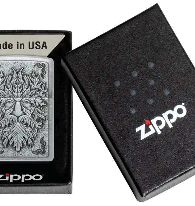 Zippo Green Man Emblem - Image 4