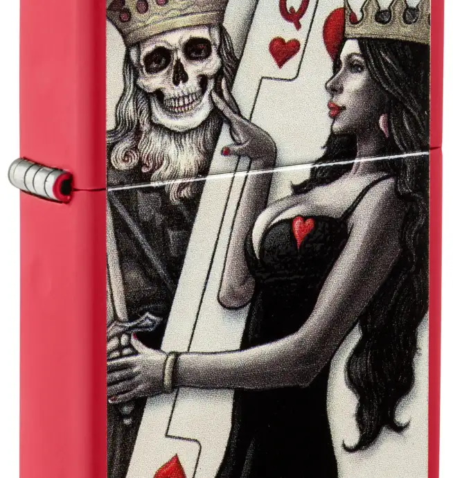 Zippo Skull King Queen Beauty - Image 2