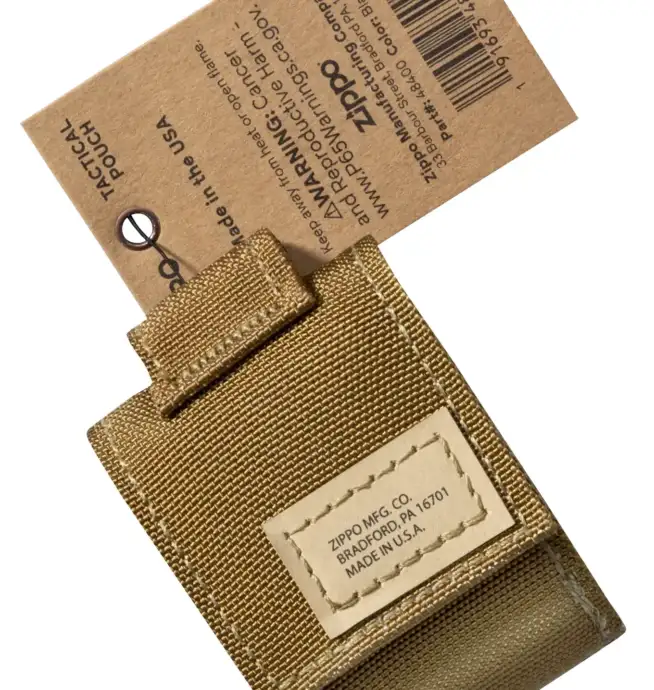 Zippo Tactical Pouch - Coyote - Image 4