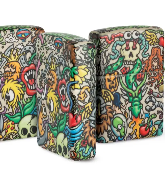 Zippo Tattoo Theme Design