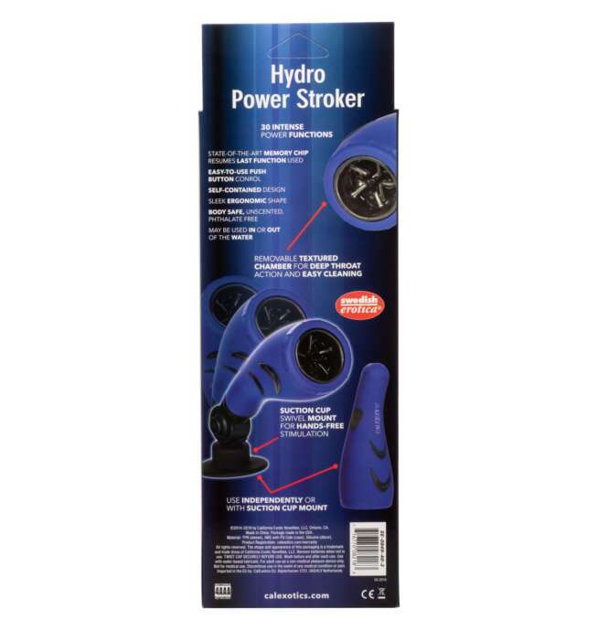 Calexotics Apollo® Hydro Power Stroker™ - Blue - Image 8