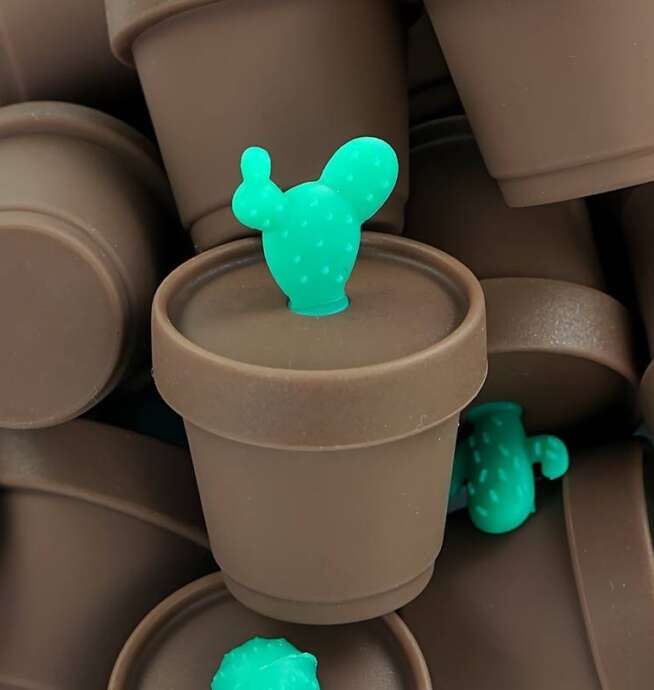 Baby Cactus Silicone Container 5ml