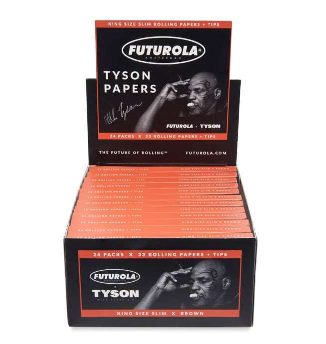 Futurola Tyson 2.0 Rolling Papers + Tips