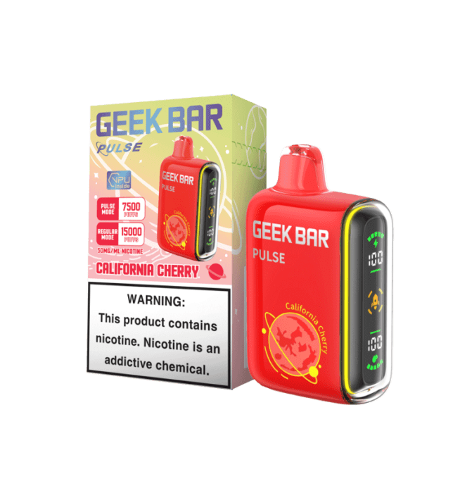 Geek Bar Pulse Disposable - California Cherry