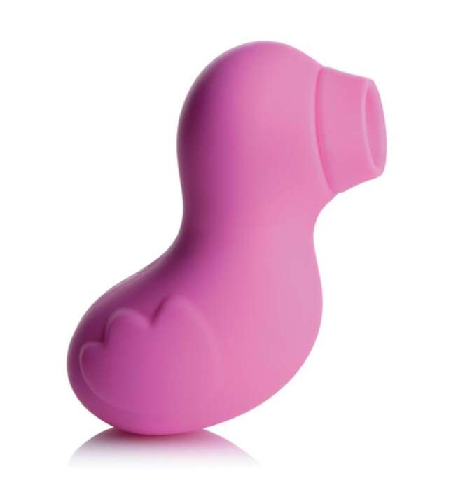 Inmi Shegasm Sucky Ducky Silicone Clitoral Stimulator - Pink - Image 2