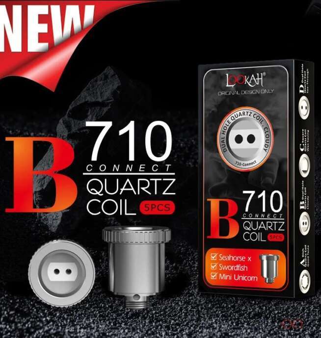 Lookah 710 Connect Quartz Coils 5pk - Image 4