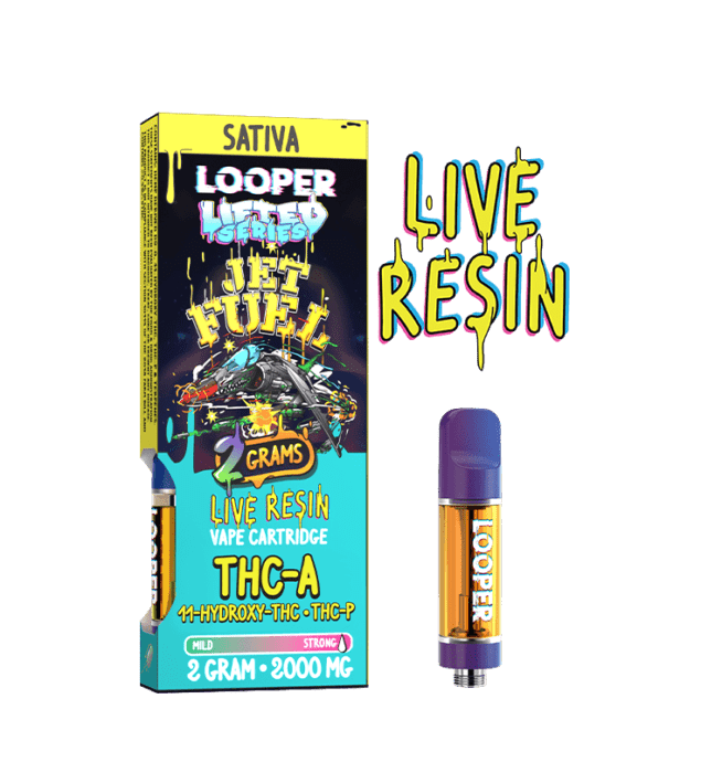 Looper Lifted Series Cartridge 2g - Jet Fuel (Sativa)