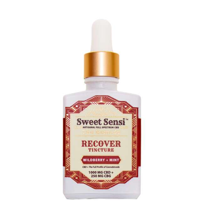 Sweet Sensi Remedy CBD Tincture - Recover