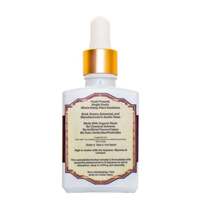 Sweet Sensi Remedy CBD Tincture - Rest - Image 2