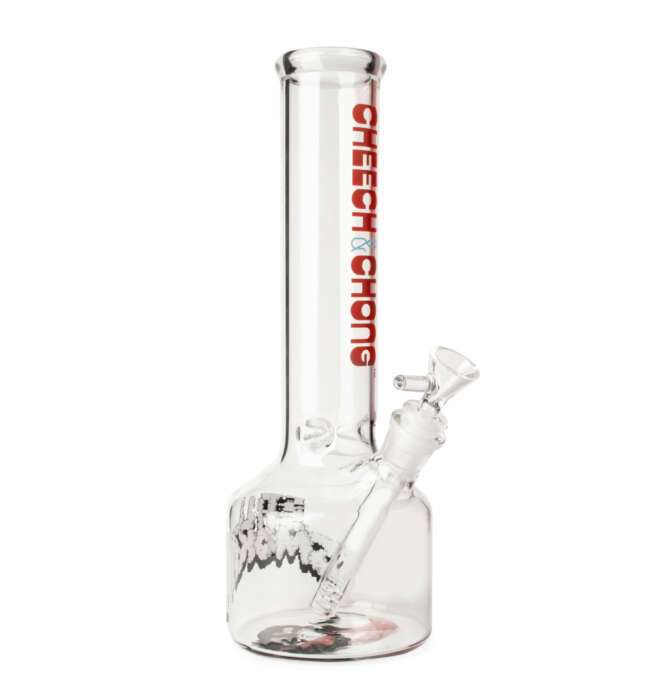 Cheech & Chong® Glass 12" Still Smokin Canteen Base Water Pipe