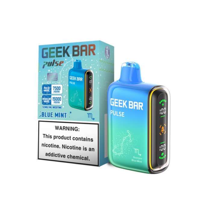 Geek Bar Pulse Disposable – Blue Mint (Scorpio)