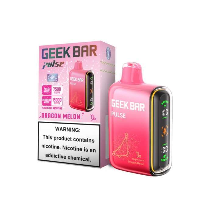 Geek Bar Pulse Disposable – Dragon Melon (Capricorn)