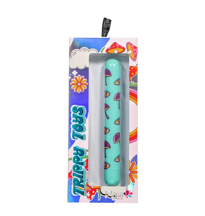 LUCY Mushroom Pattern Rechargeable X-Long Bullet