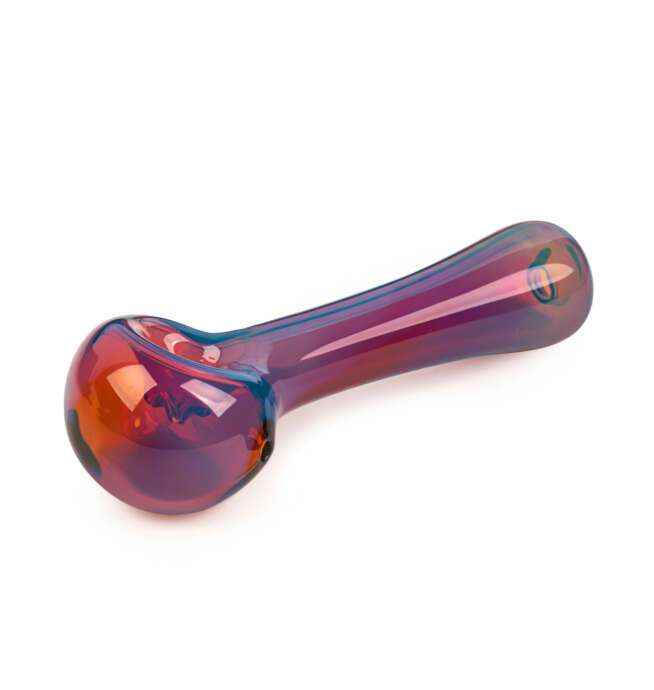 Red Eye Glass® 4.5" Spoon Hand Pipe - Amber