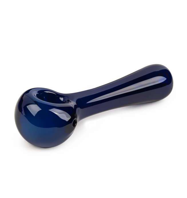 Red Eye Glass® 4.5" Spoon Hand Pipe - Blue