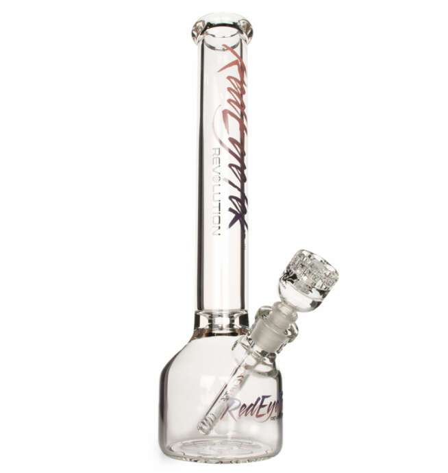 Red Eye Tek® 17" 7mm Thick Revolution Canteen Base Water Pipe