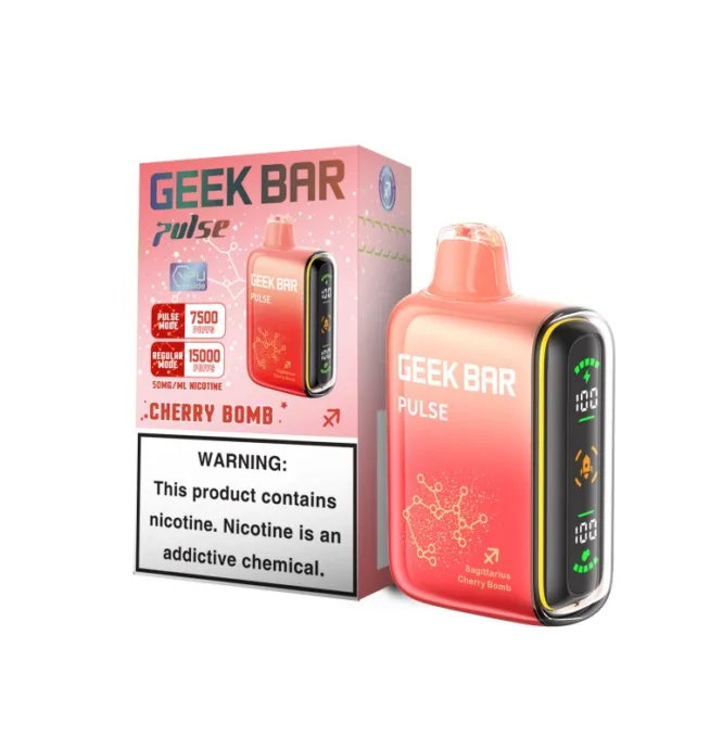 Geek Bar Pulse Disposable - Cherry Bomb (Sagittarius)