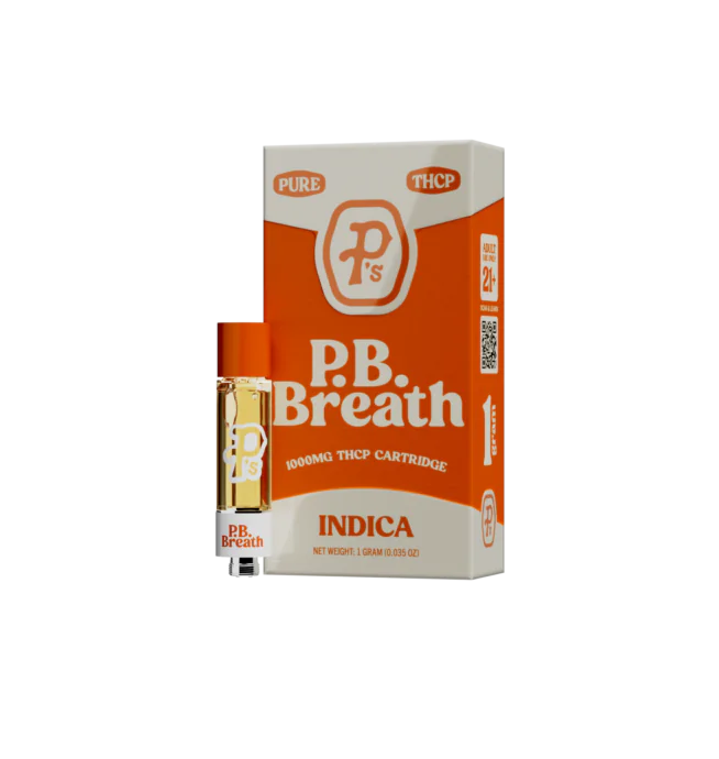 Pushin' P's THCP Cartidges 1g - P.B. Breath (Indica)