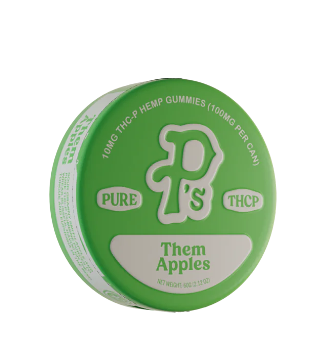 Pushin' P's THCP Gummies - Them Apples