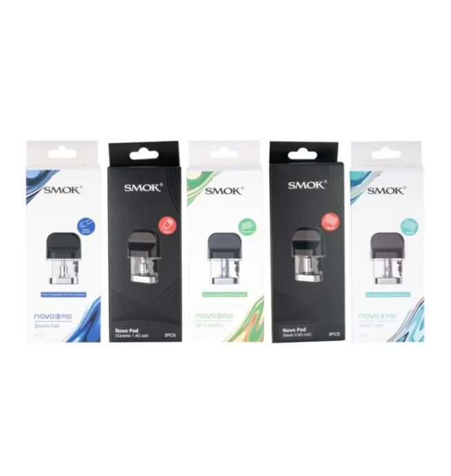 SmokTech Novo and Novo 2 Replacement Pods 3pk - Image 2