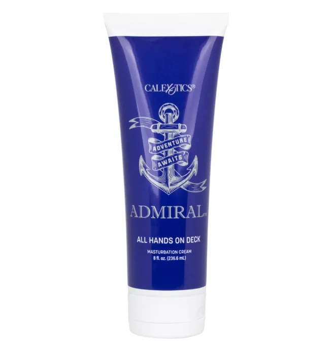 Calexotics Admiral™ All Hands on Deck Masturbation Cream 8 fl. oz. Tube