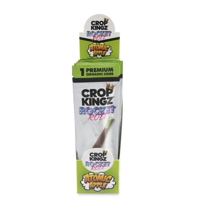 Crop Kingz Rocket Roll Hemp Cones with Biodegradable Edible Sugar Tip - Image 2