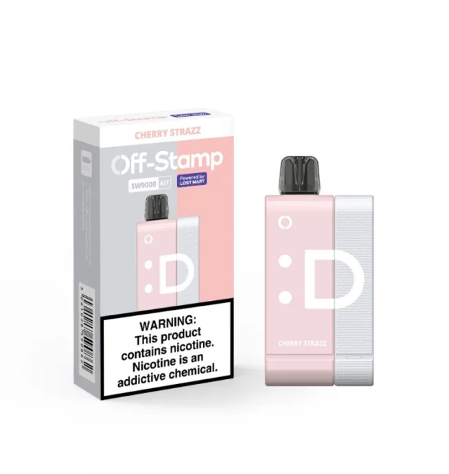 Off-Stamp SW9000 Disposable Vape Kits - Cherry Strazz