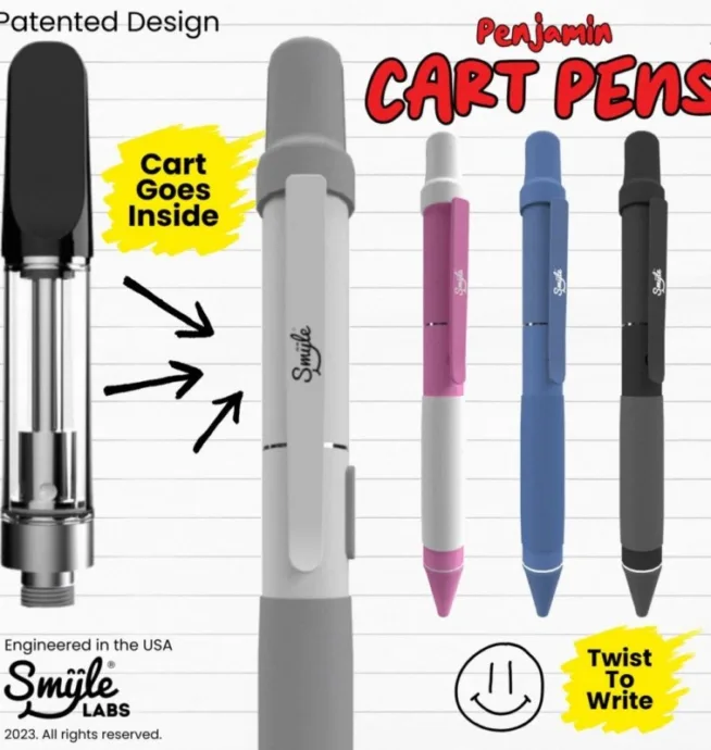 Penjamin Cart Pen by Smyle Labs - Red - Image 2