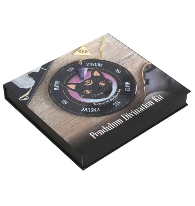 Black Cat Mystic Mog Pendulum Divination Kit - Image 4