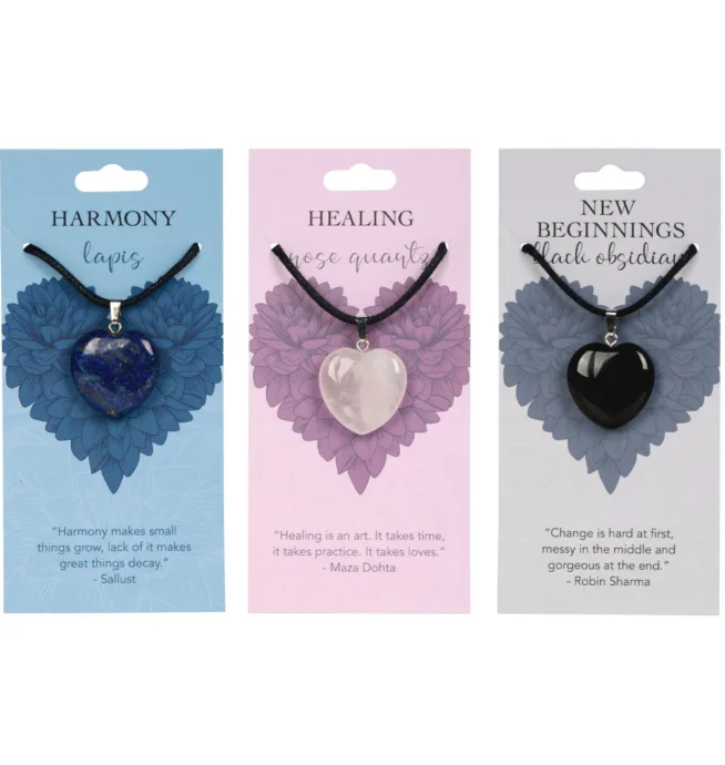 Crystal Heart Pendants - Image 2