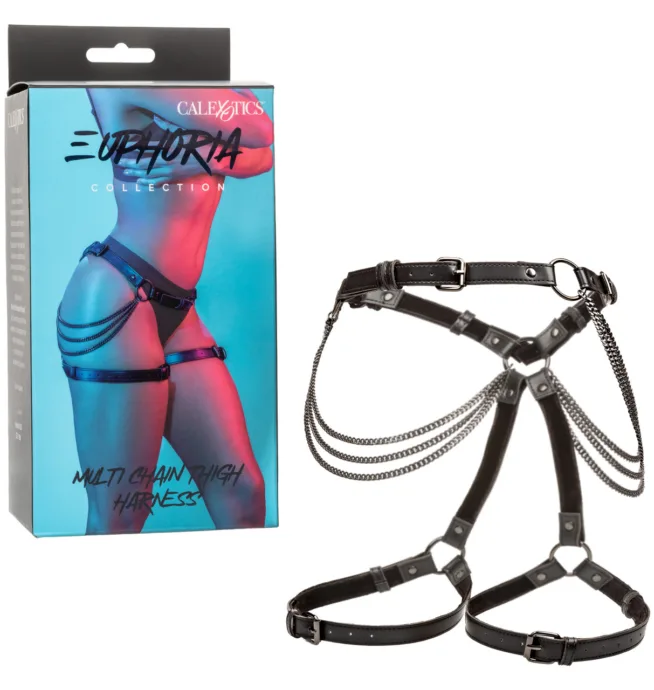 Calexotics Euphoria Collection Multi Chain Thigh Harness