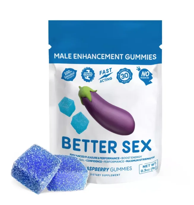 Male Enhancement Gummy Pouch - Better Sex