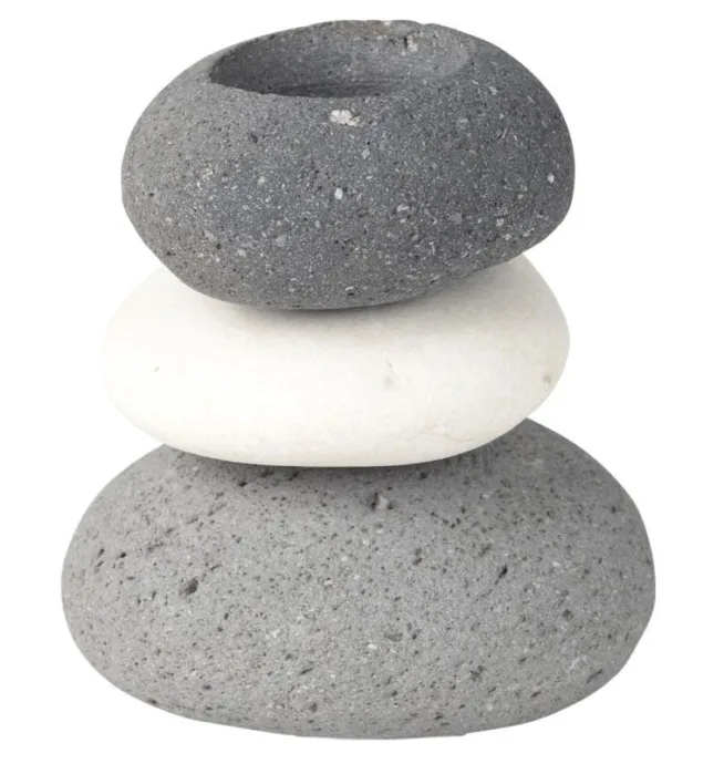 Mixed Color Cairn Tea Light Holder