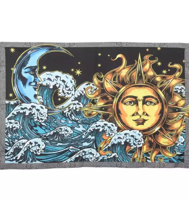 Moonrise 3D Tapestry