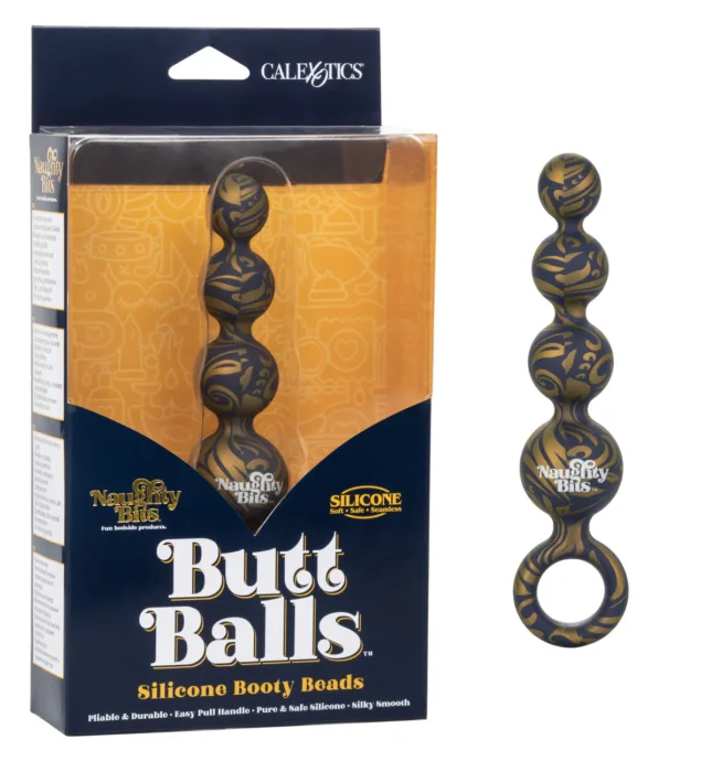 Calexotics Naughty Bits® Butt Balls® Silicone Booty Beads