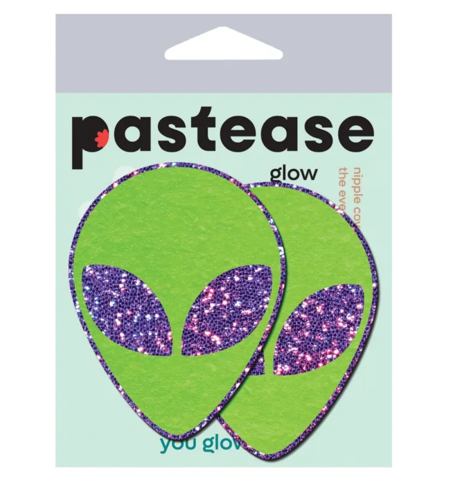 Pastease Glitter Alien - Purple/Green O/S