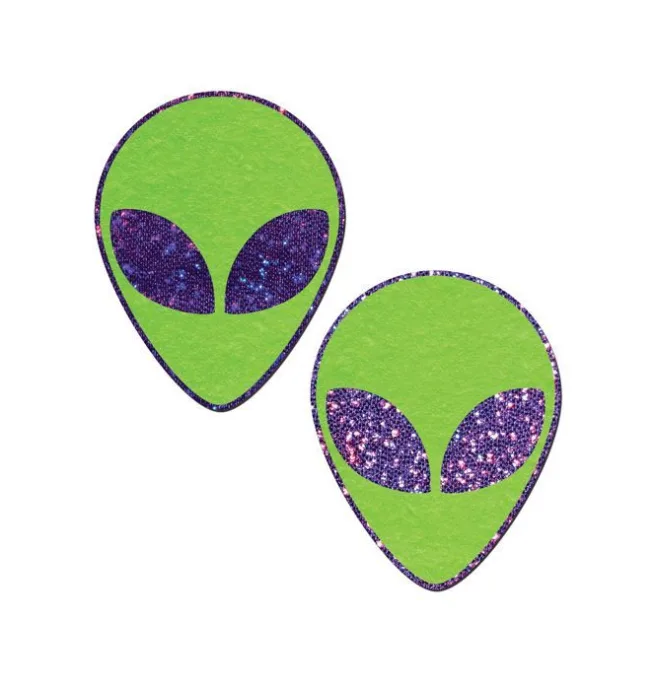 Pastease Glitter Alien - Purple/Green O/S - Image 2