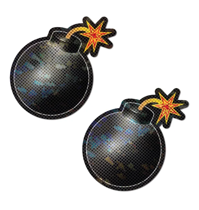 Pastease Premium Disco Bomb - Black O/S - Image 3