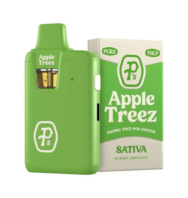 Pushin P's 1000mg Pod System - Apple Treez (Sativa)