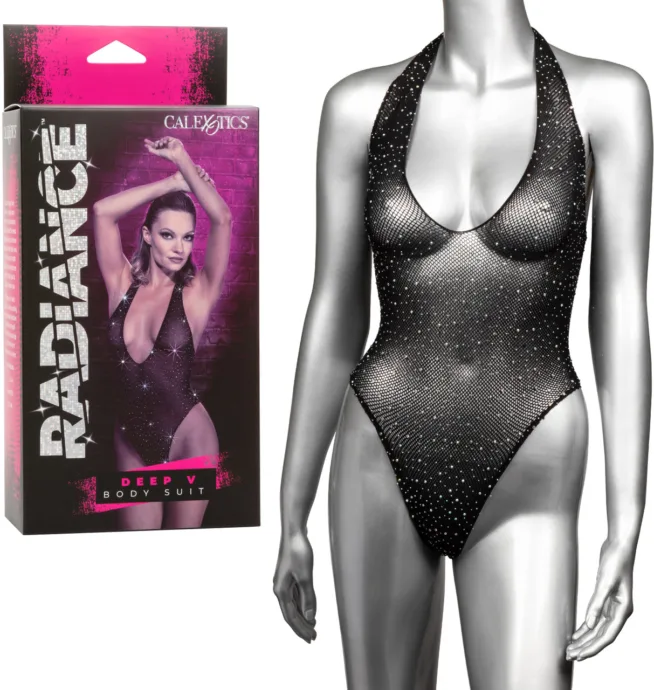 Calexotics Radiance™ Deep V Body Suit