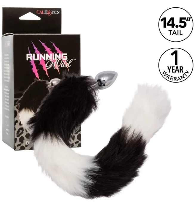 Calexotics Running Wild™ Black & White Tail - Image 4