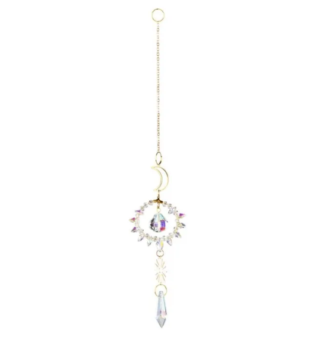 Sun/Moon Crystal Suncatcher