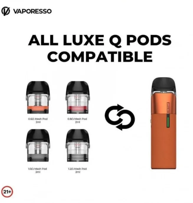 Vaporesso LUXE Q2 Kit - Orange - Image 3