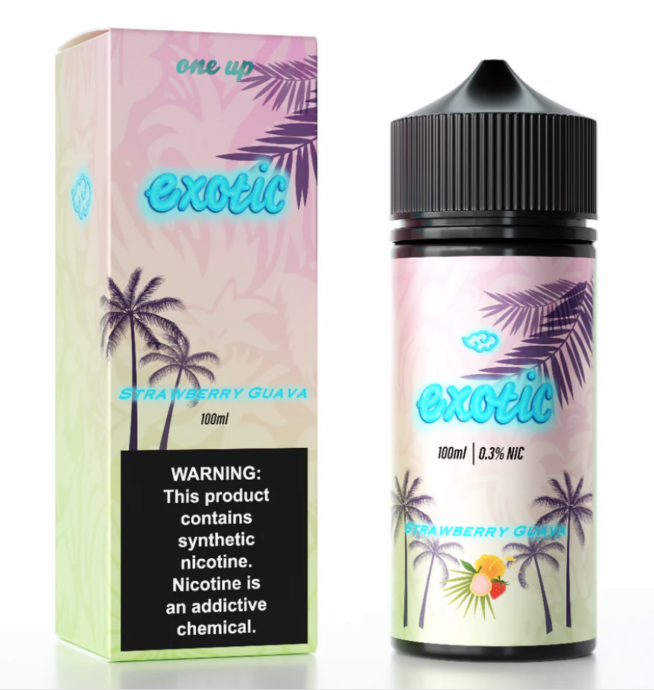 one up - Exotic - Strawberry Guava 12MG 100mL